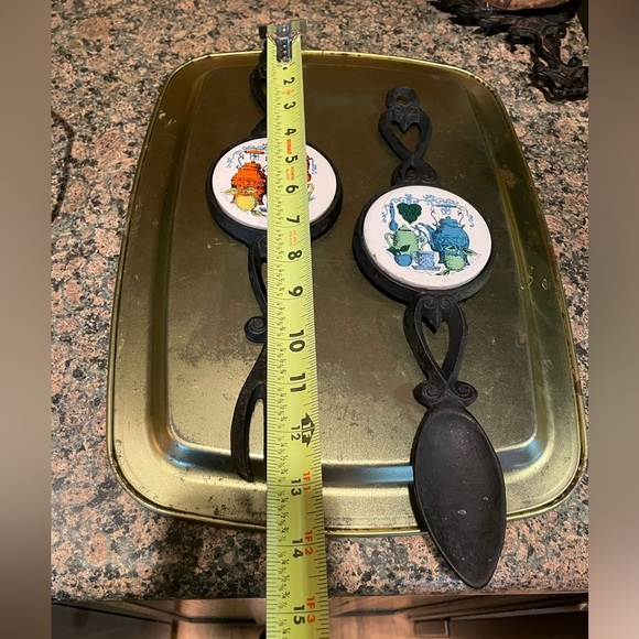 Apco Kitchen Decor - Cast Iron Fork and Spoon. With design vintage - Picture 11 of 13